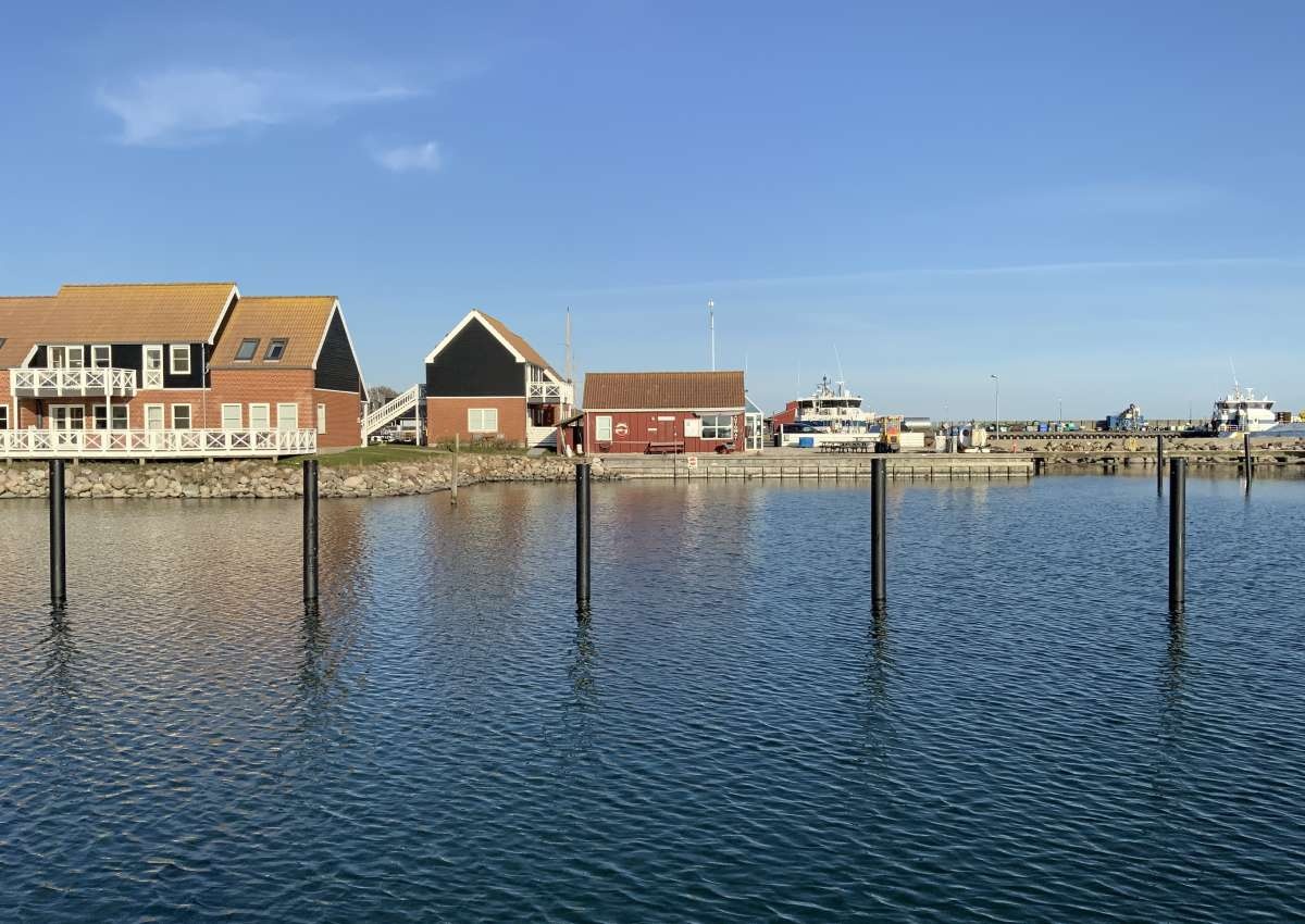 Klintholm - Hafen bei Klintholm Havn