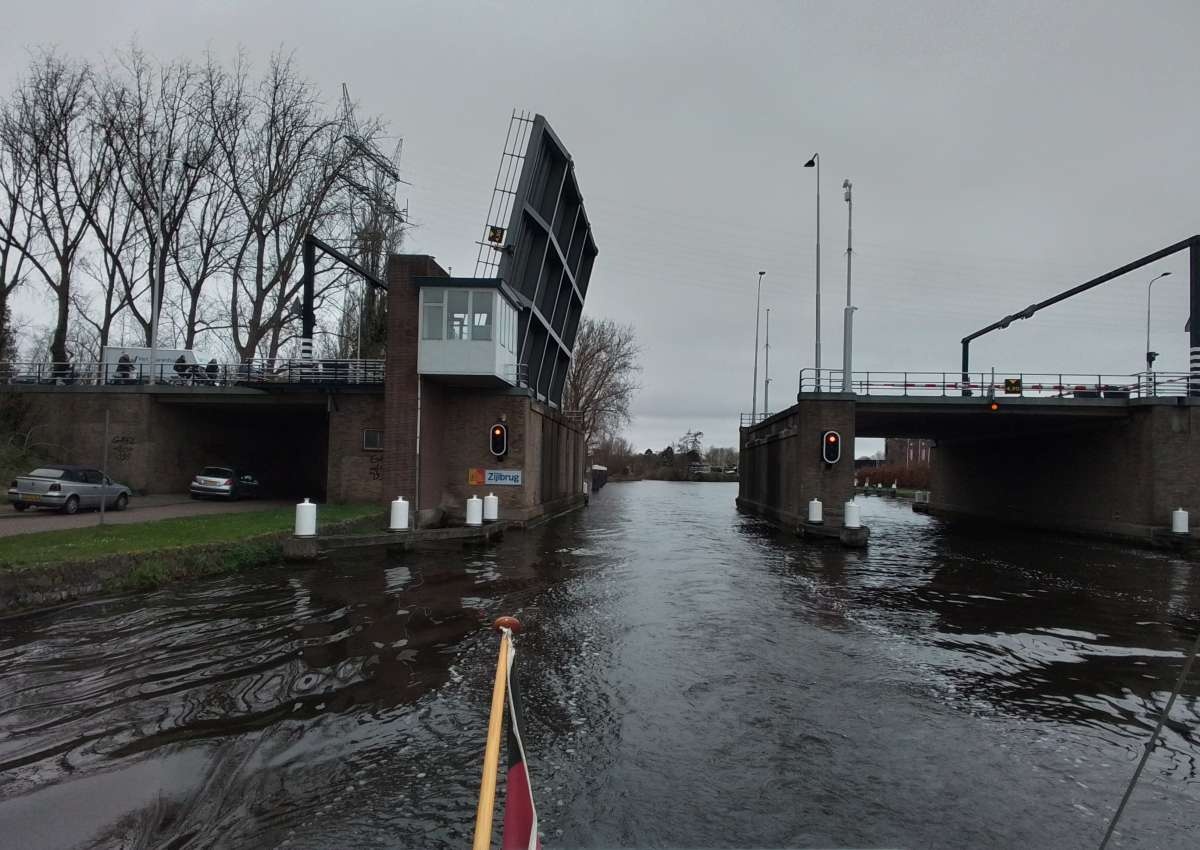 Zijlbrug - Brücke bei Leiden