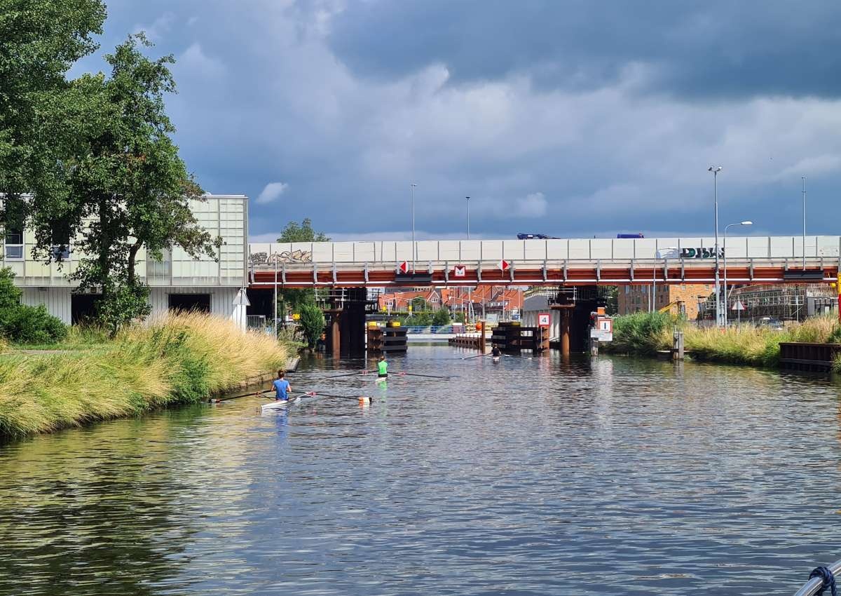 Julianabrug, Groningen - Brücke bei Groningen (South)