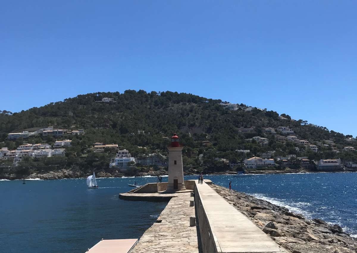 Mallorca - Andratx, Lt - Lighthouse near Andratx