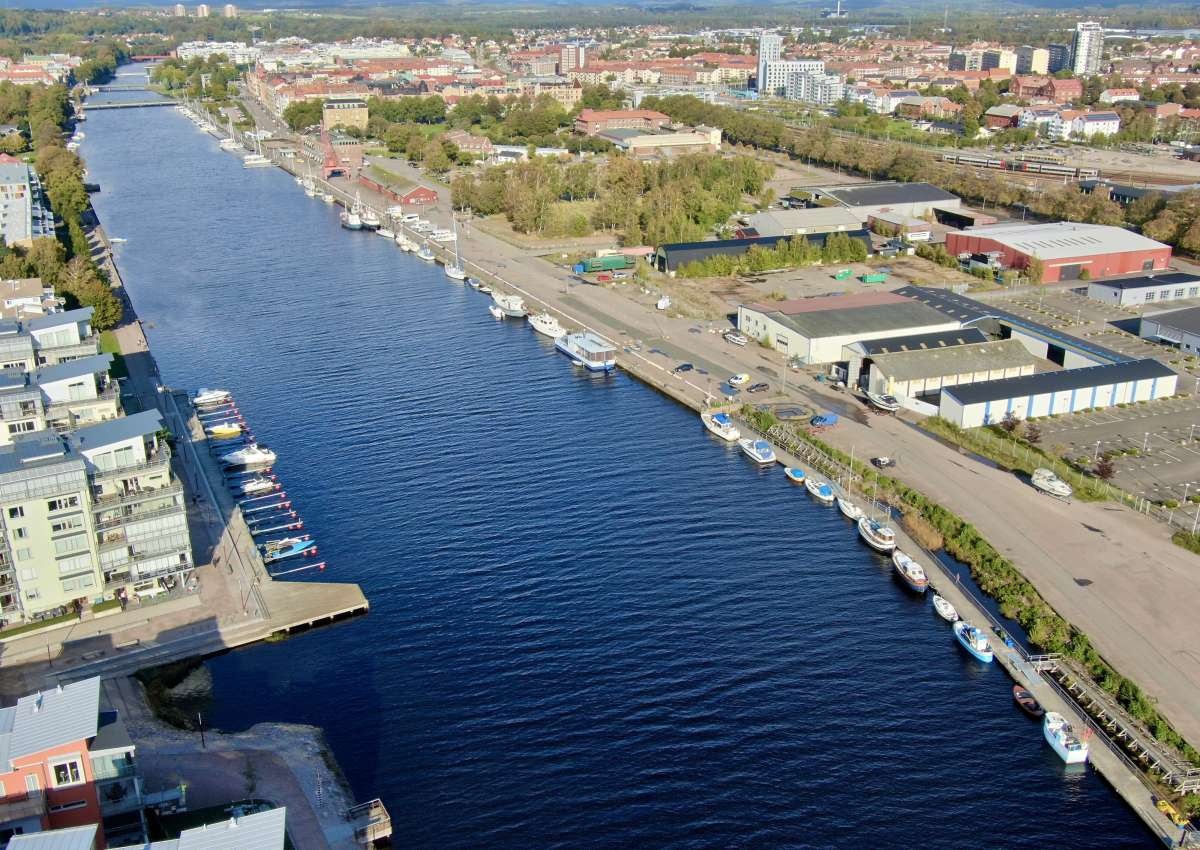 Halmstad/Gästhamn  - Hafen bei Halmstad (Östra Förstaden)