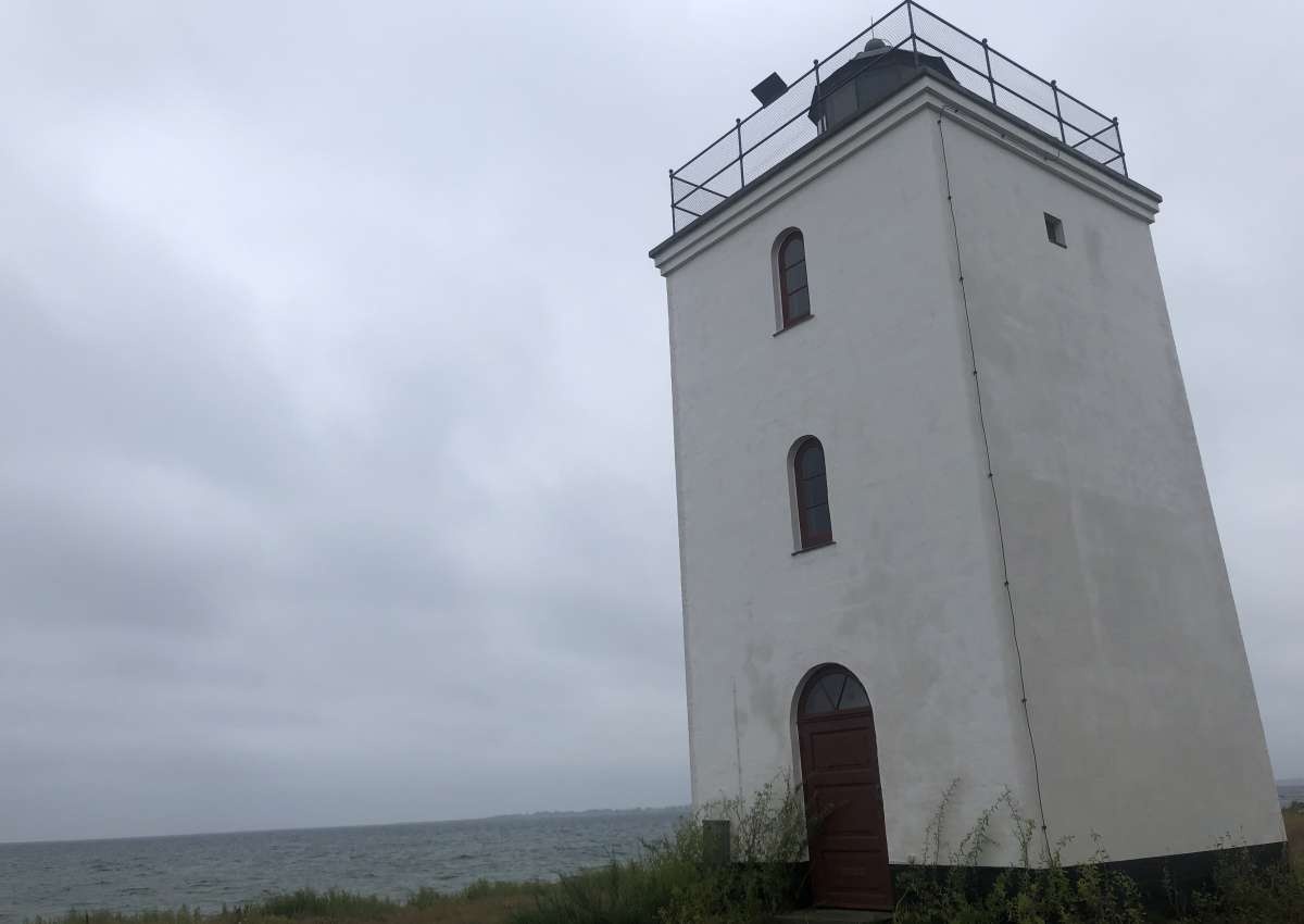 Bågø - Leuchtturm - Leuchtturm bei Fiskerhusene