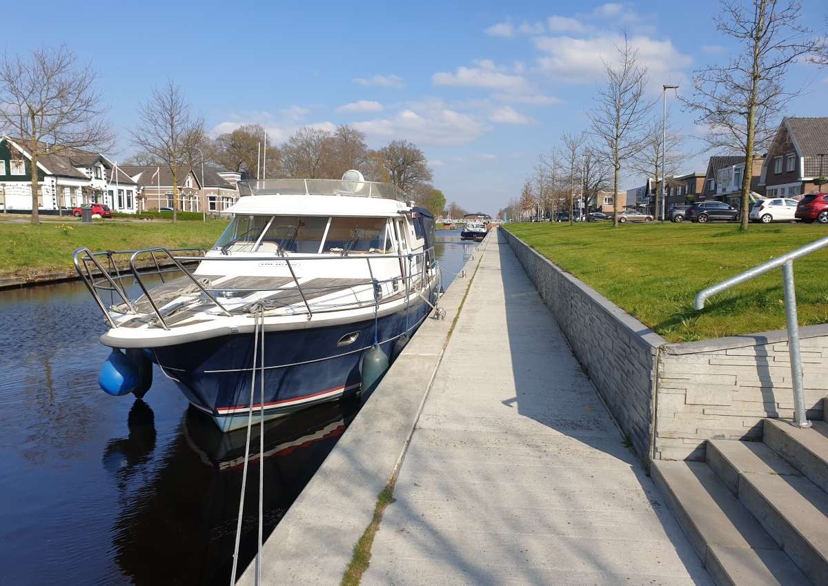 't Vonder, fietsbrug - Brücke bei Emmen (Nieuw-Amsterdam)