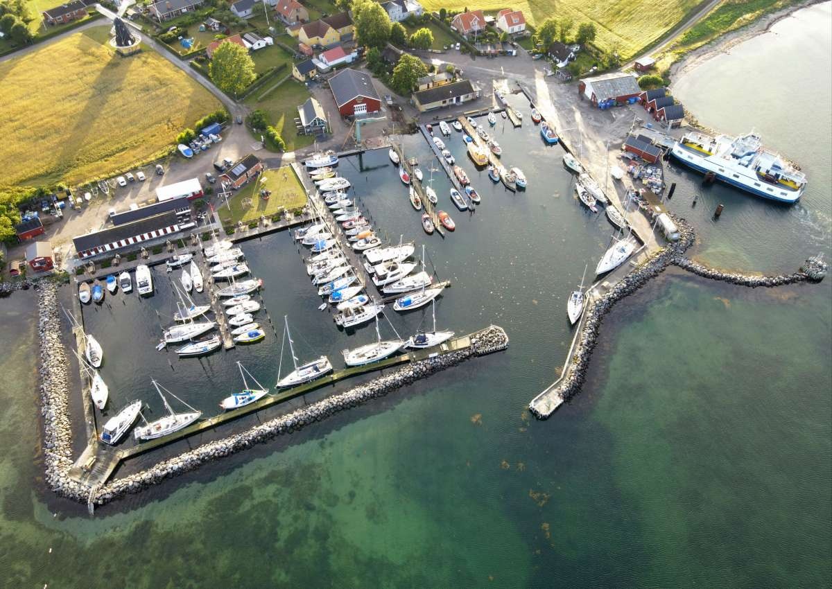 Agersø - Hafen bei Agersø