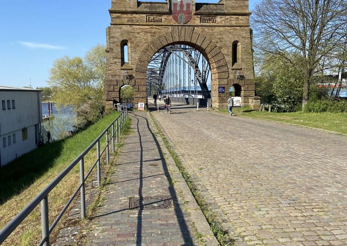 Elbe - Verein Harburger Segler - Hafen bei Hamburg (Harburg)