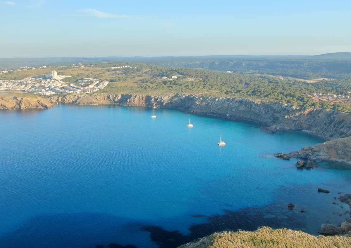 Menorca - Cala Arenal de Castell, Anchor - Anchor près de s'Arenal d'en Castell (Son Parc)