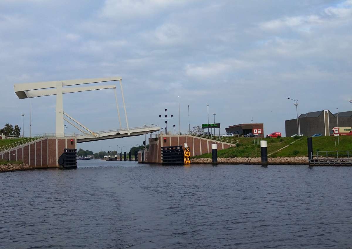 Meppelerdiepbrug - Bridge près de Zwartewaterland (Zwartsluis)