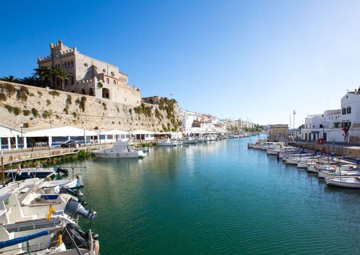 Menorca - Ciutadella - Club Nautico - Hafen bei Ciutadella