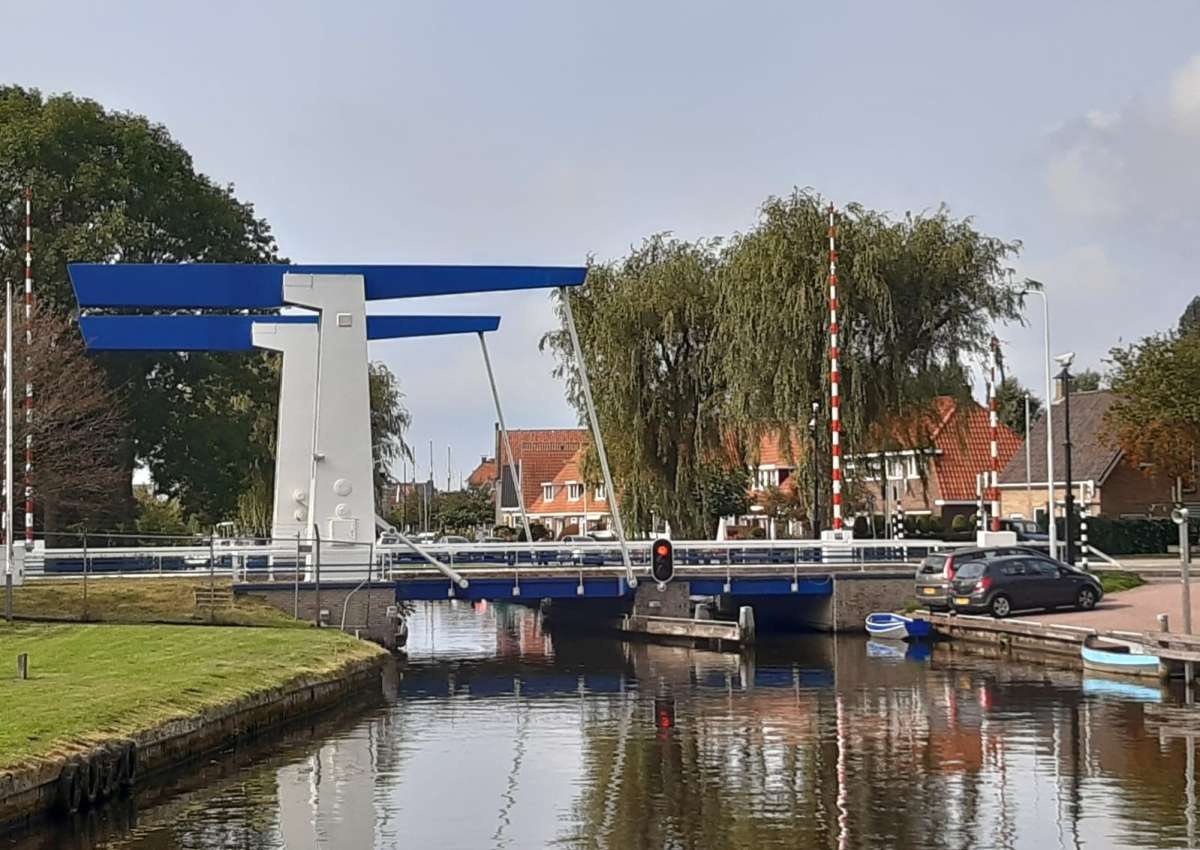 Korjusbrug - Brücke bei Súdwest-Fryslân (Makkum)