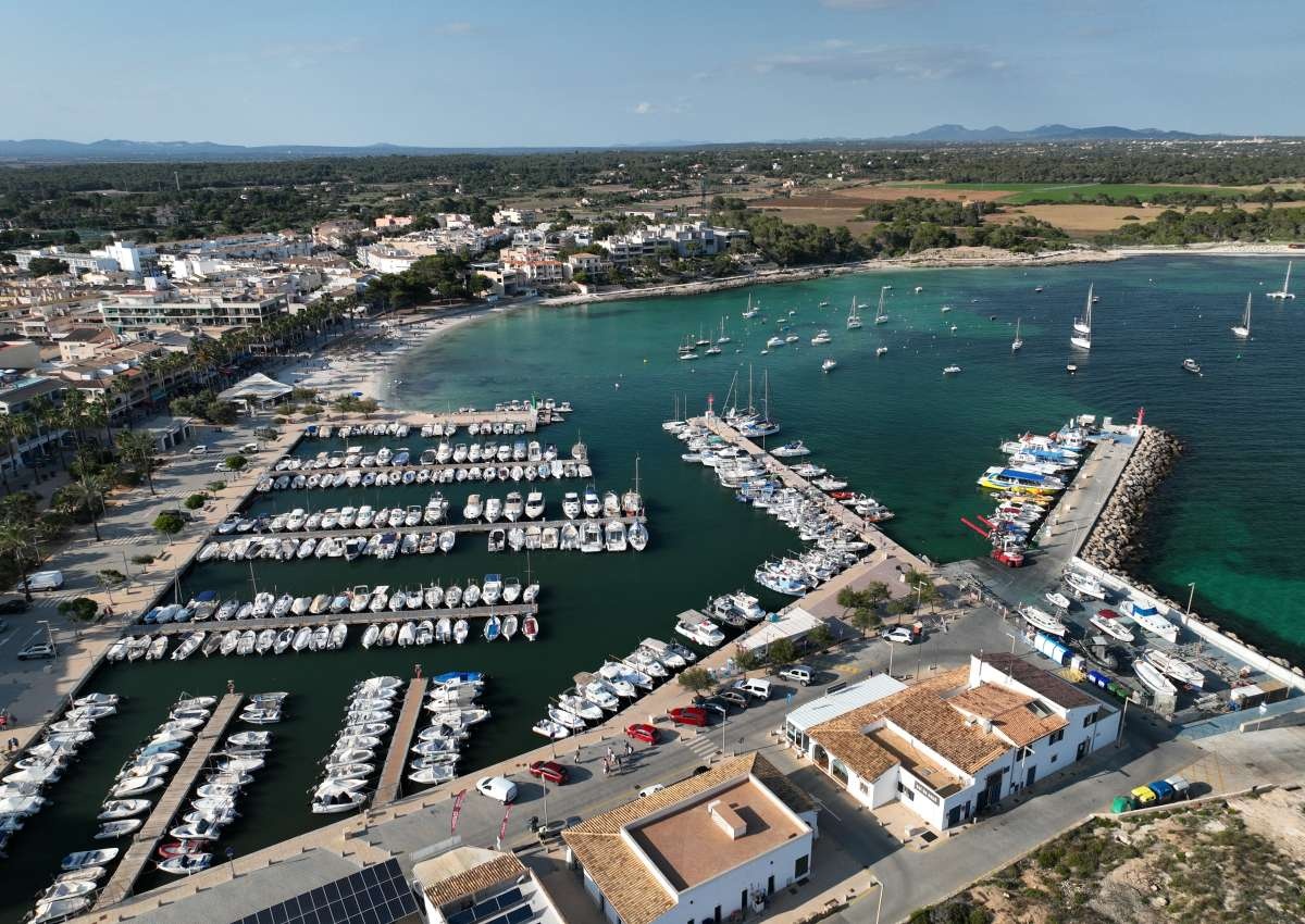 Mallorca - Puerto de Campos - Jachthaven in de buurt van Ses Salines