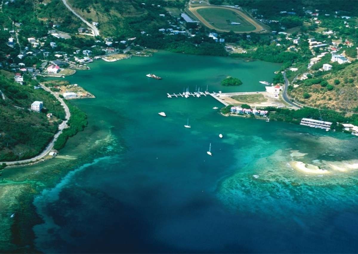 Tortola, Manuel Reef Marina - Hafen bei Road Town