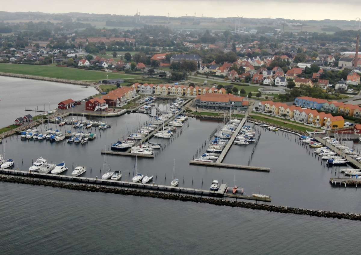 Rudkøbing Yachthafen - Hafen bei Rudkøbing