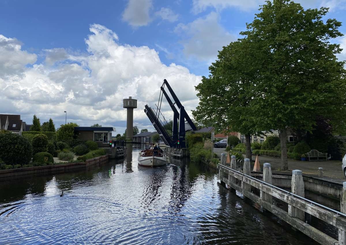 Nesserzijl - Brücke bei Heerenveen (Nes)