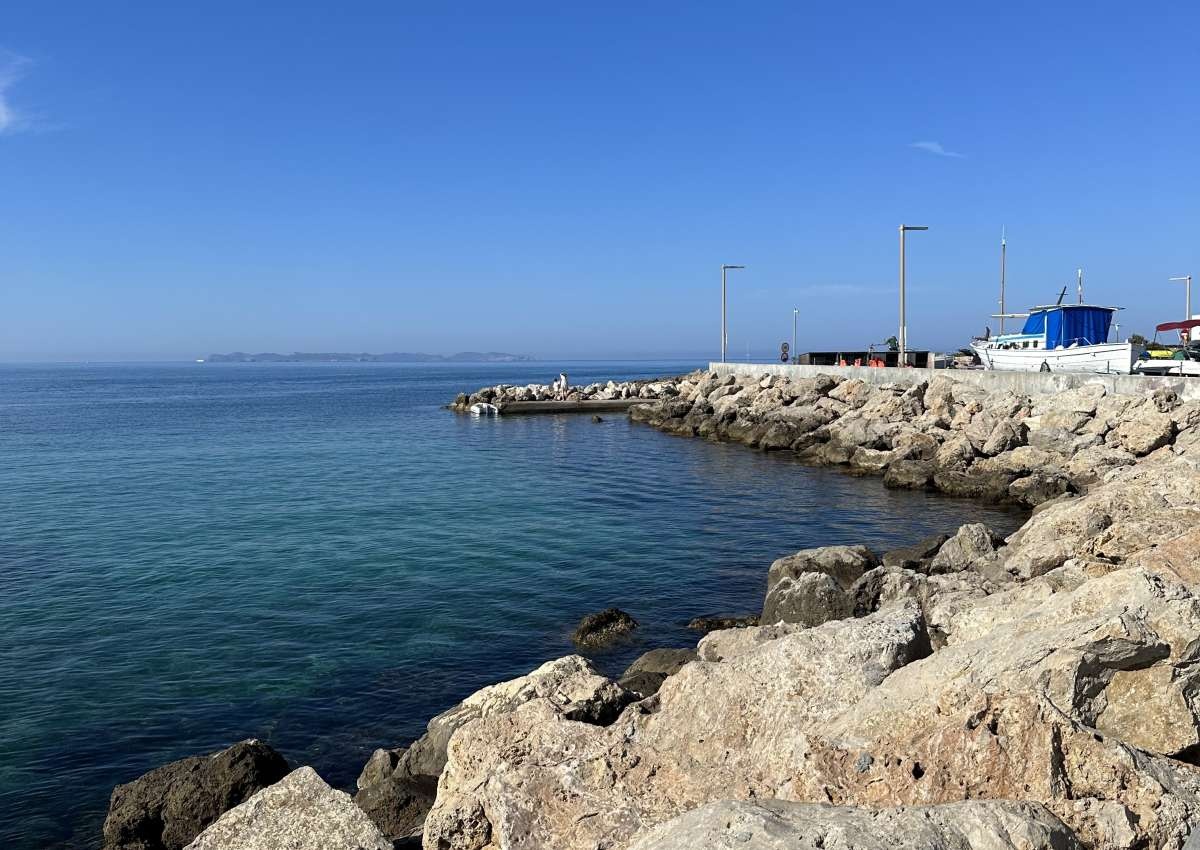 Mallorca - Puerto de Campos - Hafen bei Ses Salines