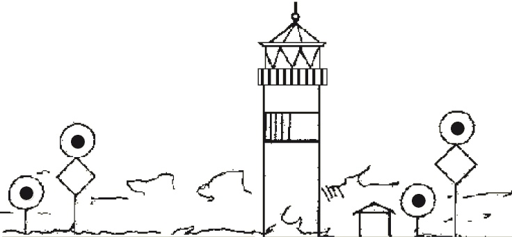 Årø - Leuchtturm bei Løkke