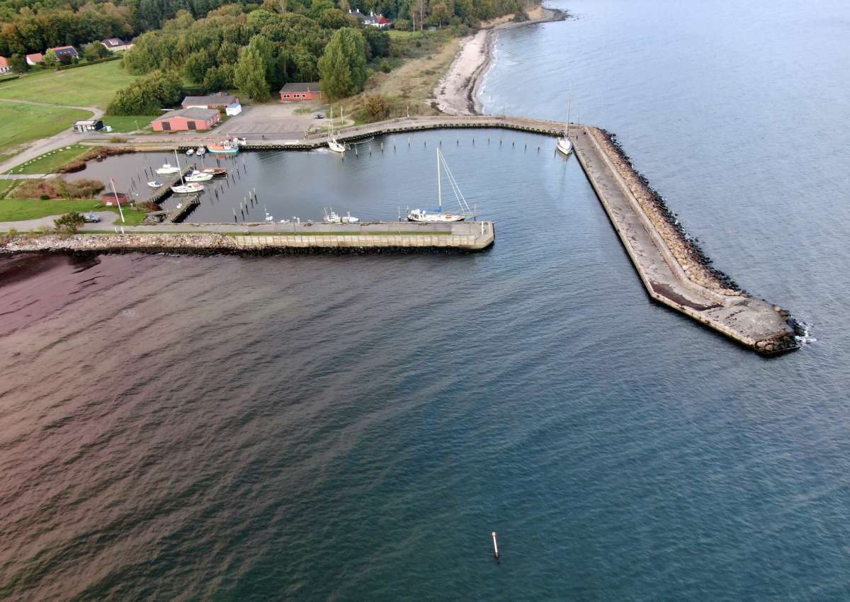 Hesnæs - Hafen bei Stubbekøbing