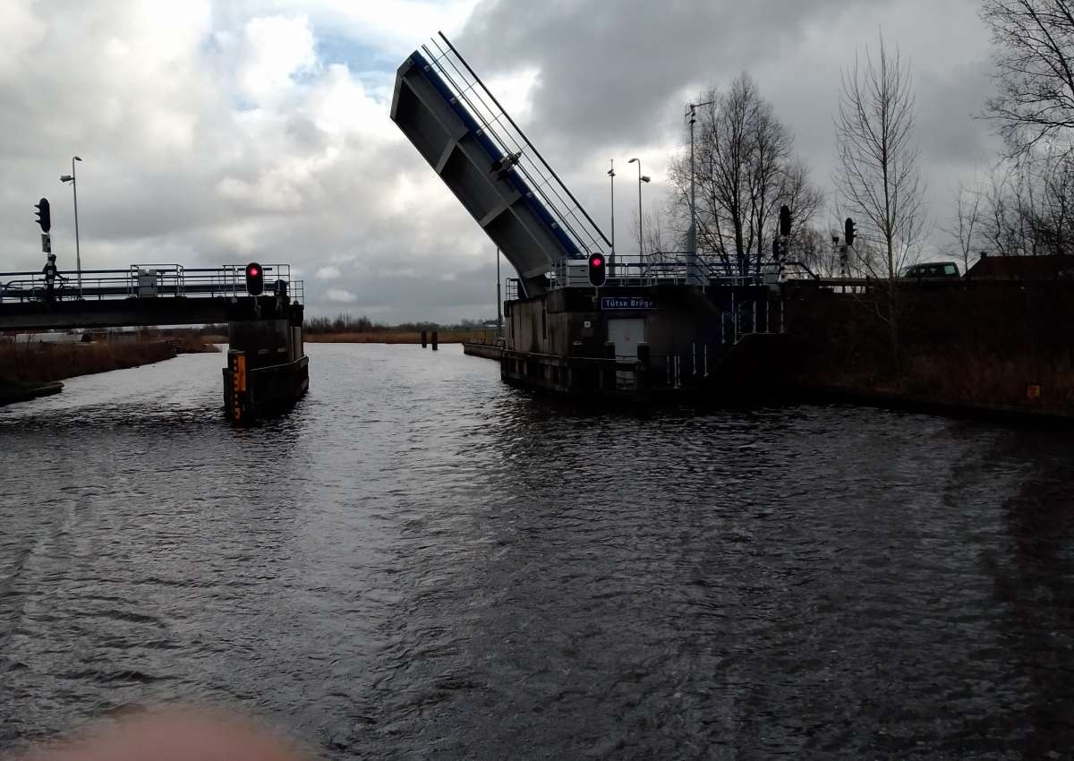 Tuutsebrege - Bridge near Leeuwarden (Grou)