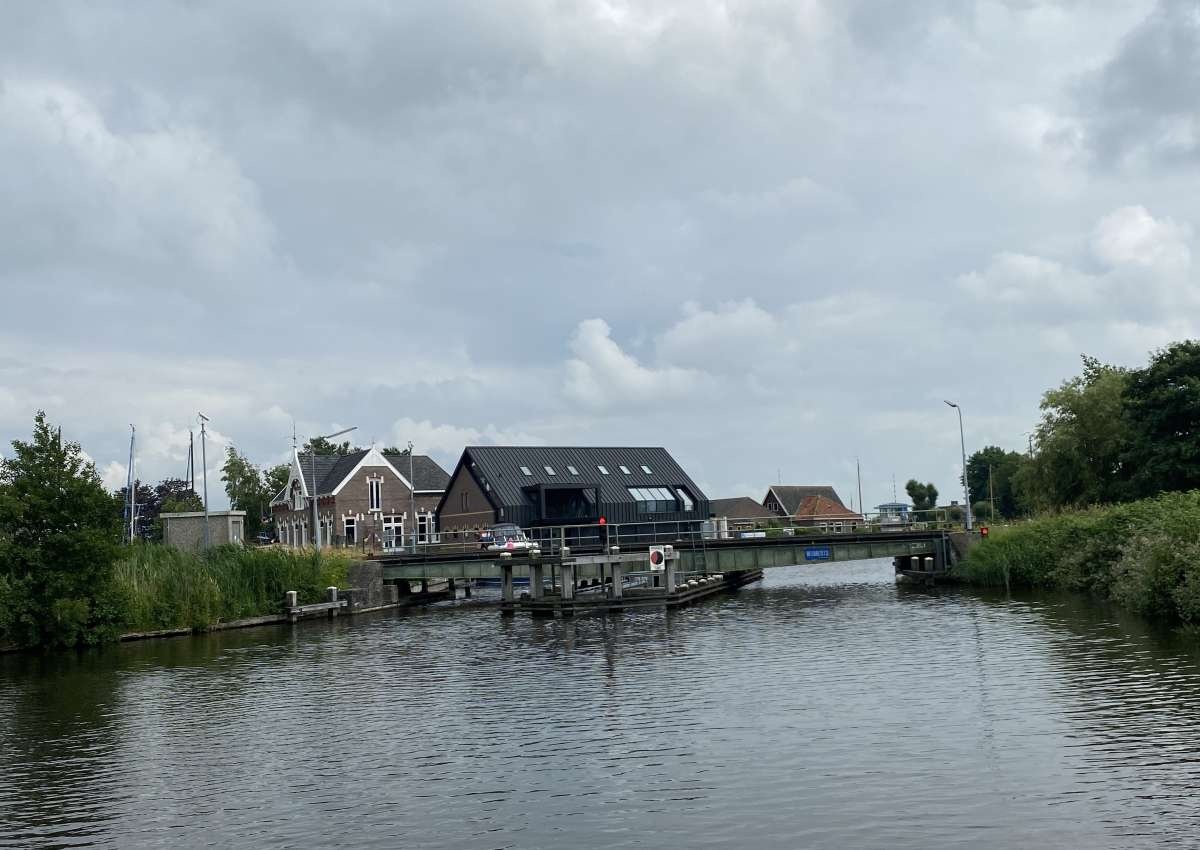 spoorbrug Nijezijl - Brücke bei Súdwest-Fryslân (Oosthem)