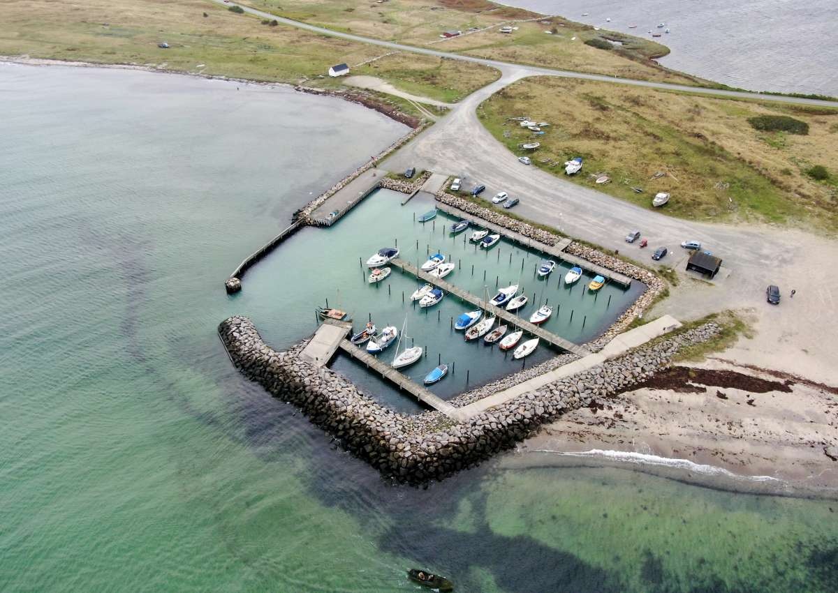 Agernæs Mole - Hafen bei Brunshuse