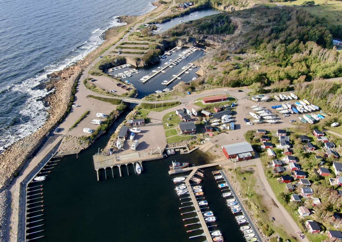 Grötvik - Marina près de Halmstad (Stenhuggeriet)