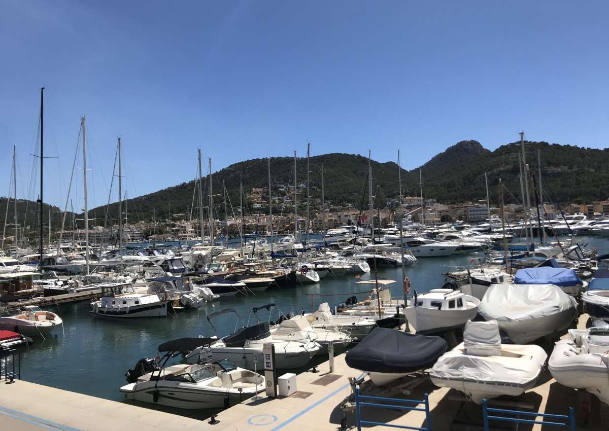Mallorca - Port d'Andratx, Club de Vela - Hafen bei Andratx