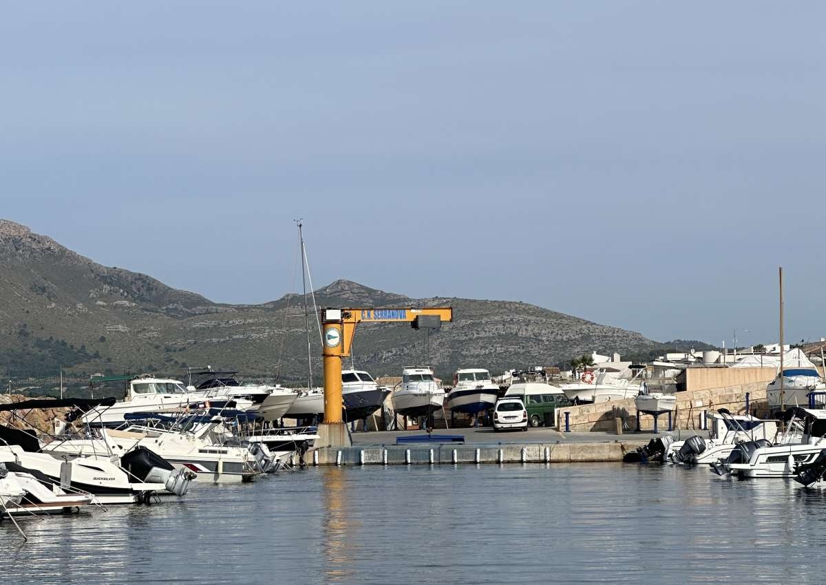 Mallorca - Serra Nova, Hbr - Hafen bei Santa Margalida (Son Serra de Marina)