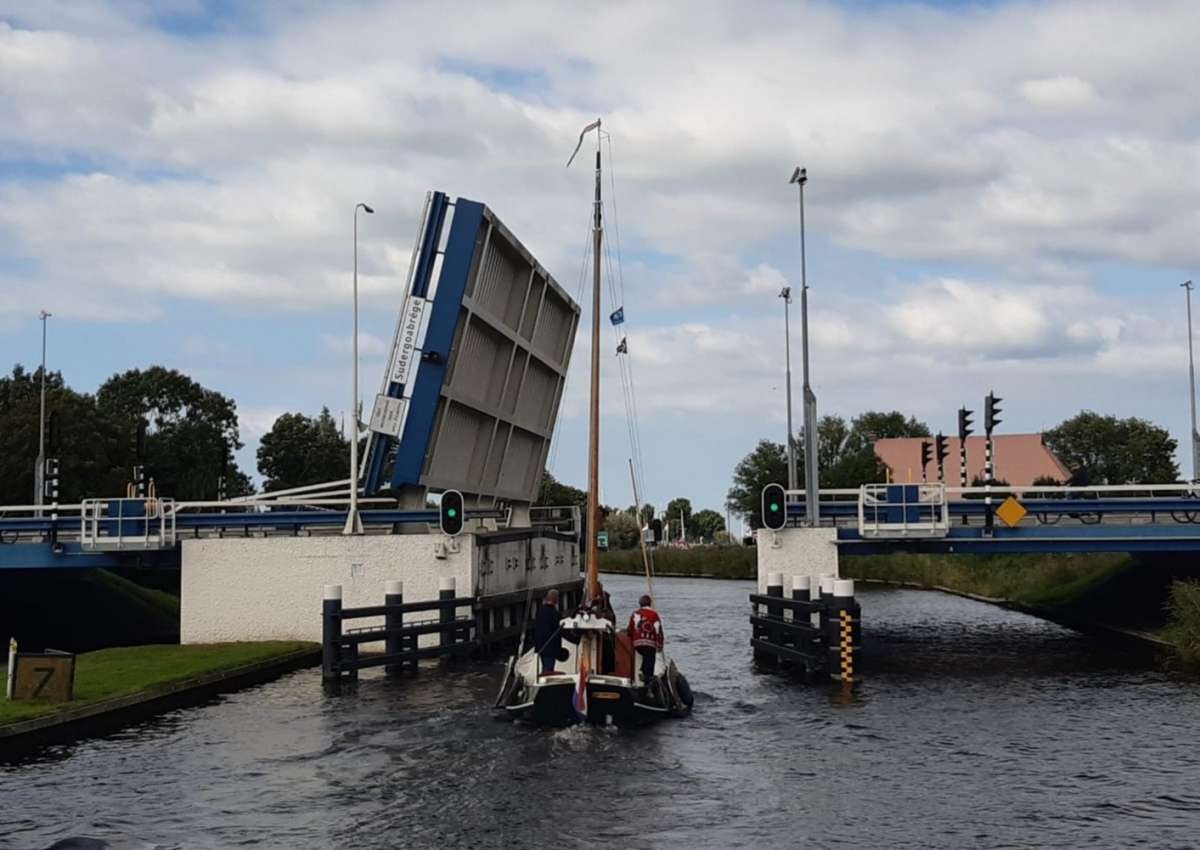 Sudergoabrege (Sudergobrug) - Brücke bei Súdwest-Fryslân (Workum)