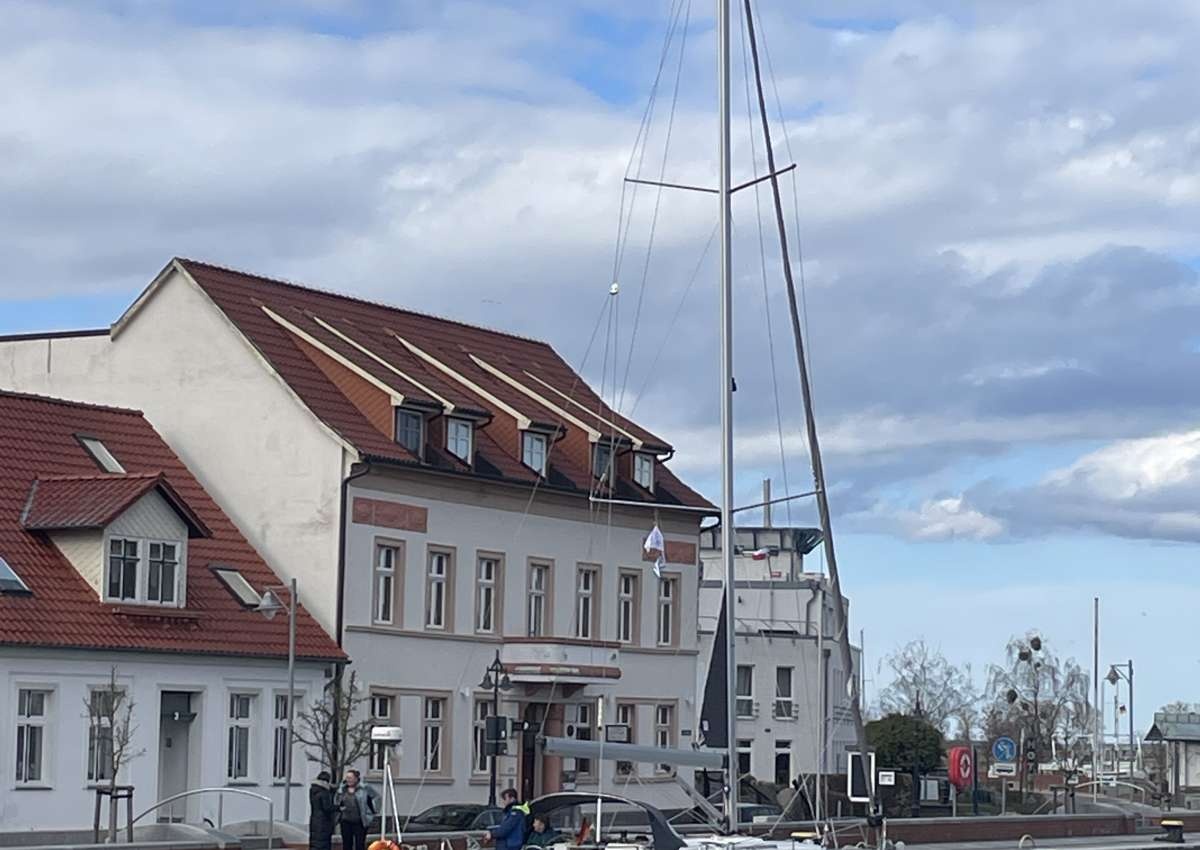 Ueckermünde - Stadtanleger / Stadthafen - Hafen bei Ueckermünde (Klockenberg)
